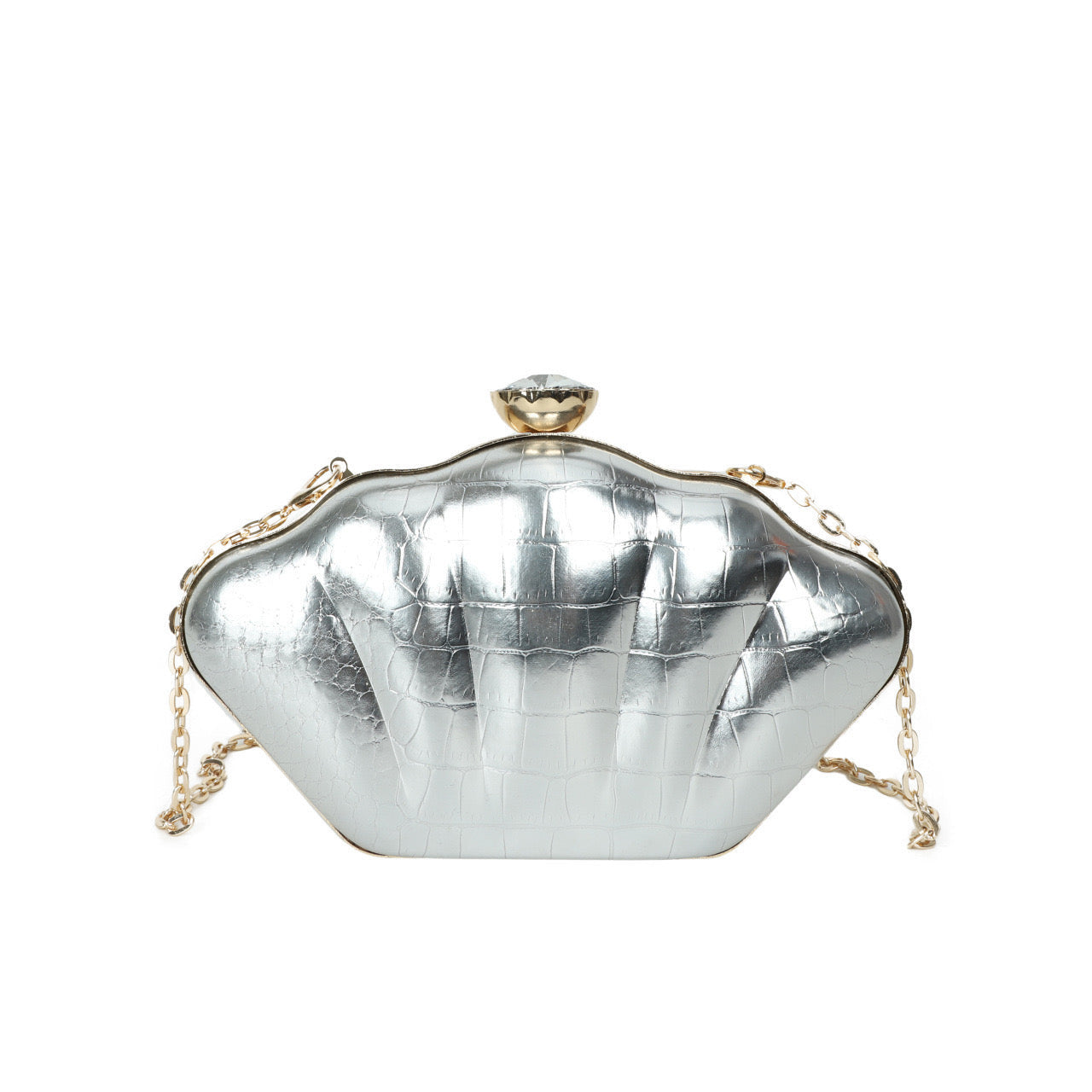 Salina Elegant Shelves Saddle Evening Bags