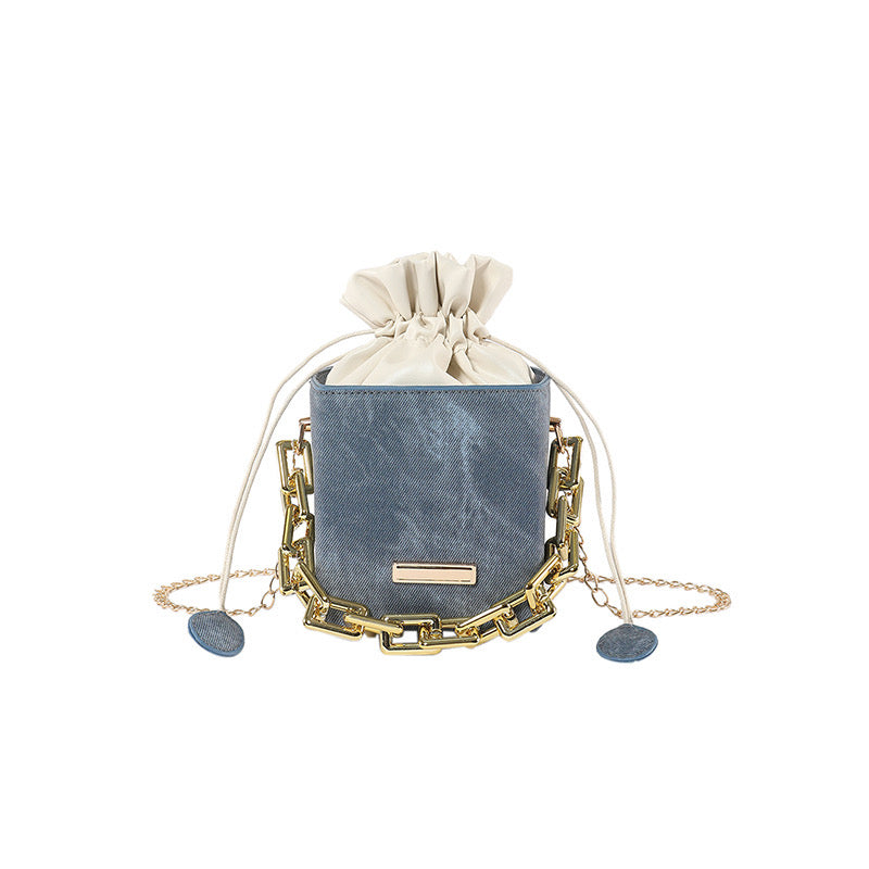 Adia Vintage Bucket String Crossbody Bags