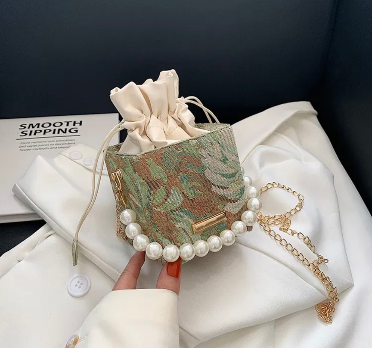 Linah Vintage Pearl Bags