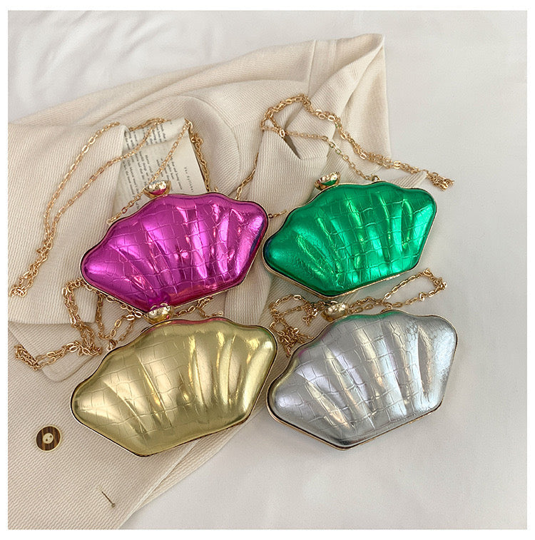 Salina Elegant Shelves Saddle Evening Bags