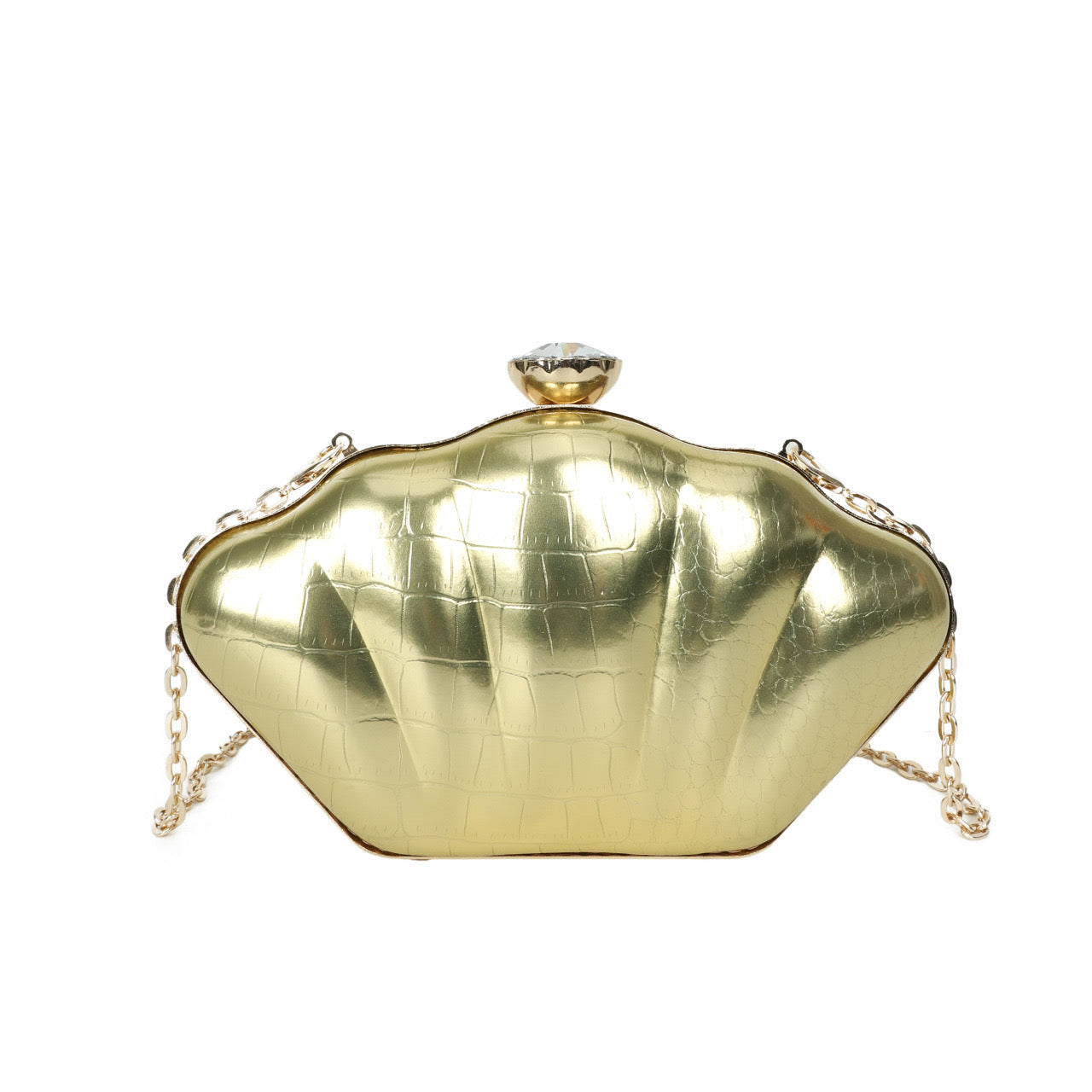 Salina Elegant Shelves Saddle Evening Bags