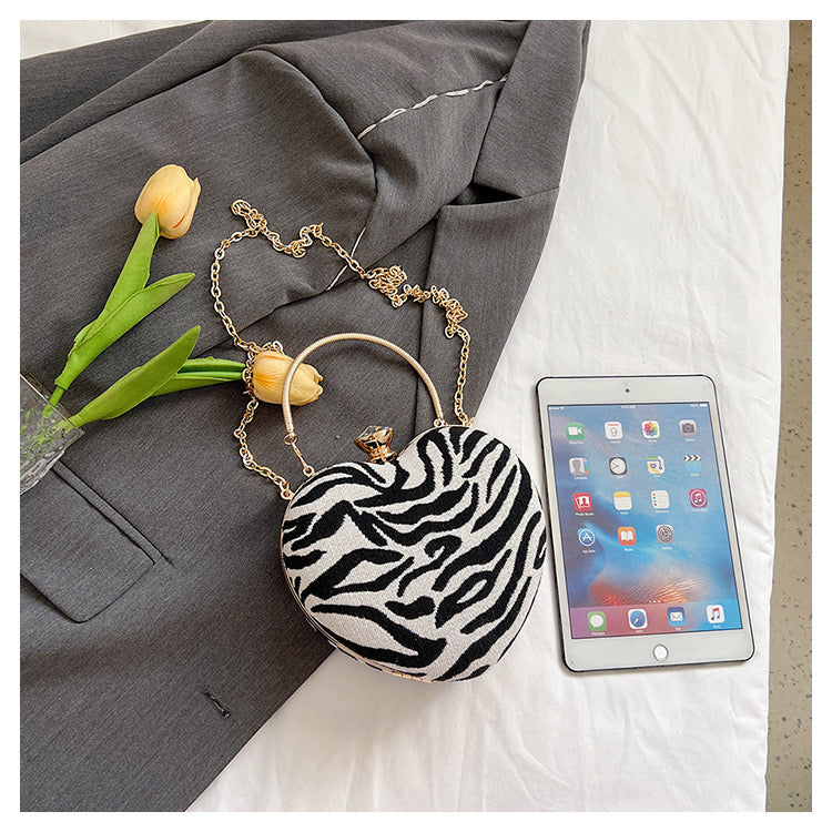 Nancy Heart-Shaped Evening Bag